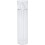 Molde de plástico para vela cilíndrica com nervuras de 15 cm (6 polegadas) 1