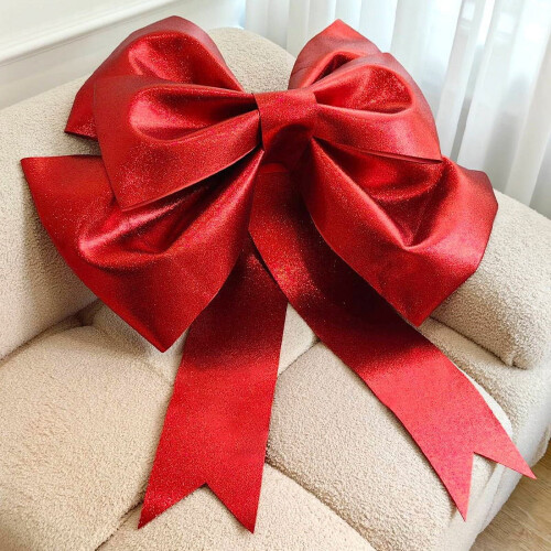 Red Big Bow Decoration for Wedding Arch DIY Display