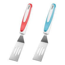 WILEQEP Mini Serving Spatula Stainless Steel 2 Pcs