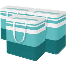 Set van 3 opvouwbare wasmanden, 75 liter per stuk
