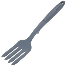 Tenedor de cocina de silicona - Resistente al calor, antiadherente, azul oscuro
