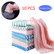 10er-Pack Küchengeschirrtücher 25x25cm Mikrofaser
