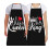 Valentijnsbriefprint schort zwart polyester 1