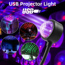 XHY Starry Night LED-projektorlampe til bilinteriør