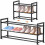 Étagère à chaussures extensible à 3 niveaux 45-84 cm 1