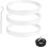 Lot de 3 joints toriques en caoutchouc blanc pour blender Ninja 1
