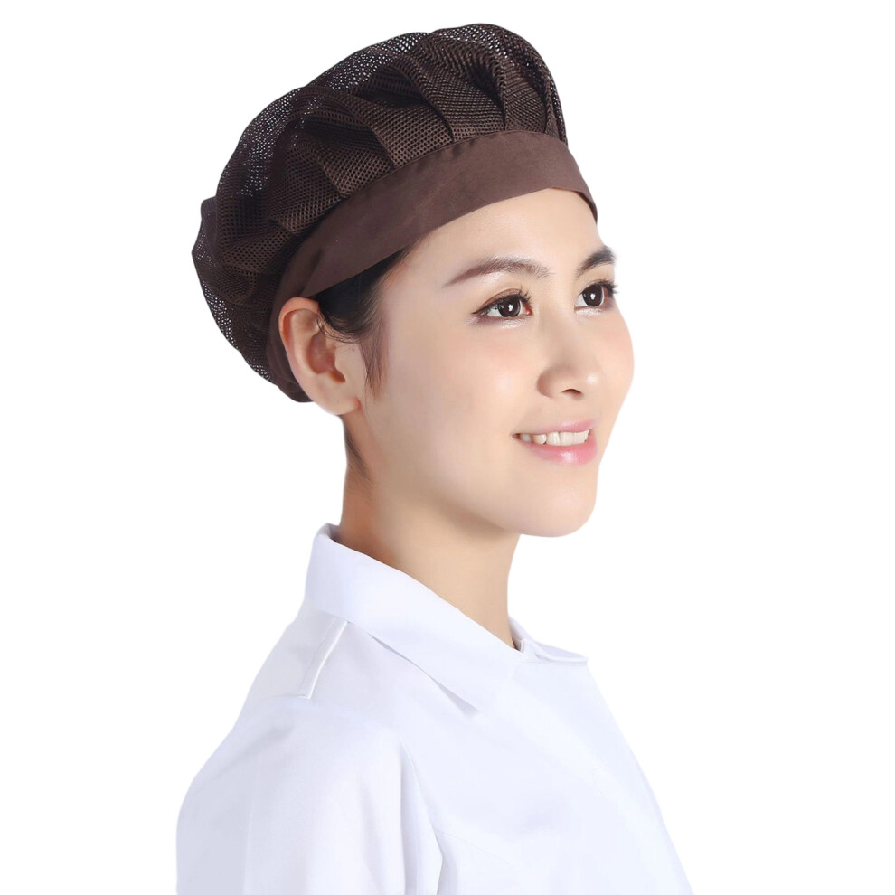 Multipurpose Mesh Cap For Clean Environment In-Coffee Color 7754002665837