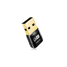 Adaptador Wi-Fi USB Mini Dual Band AC600 para PC e Laptop, Adaptador de Rede Sem Fio de 5 GHz, Compatível com Windows 10, 8, 7, Vista e XP,