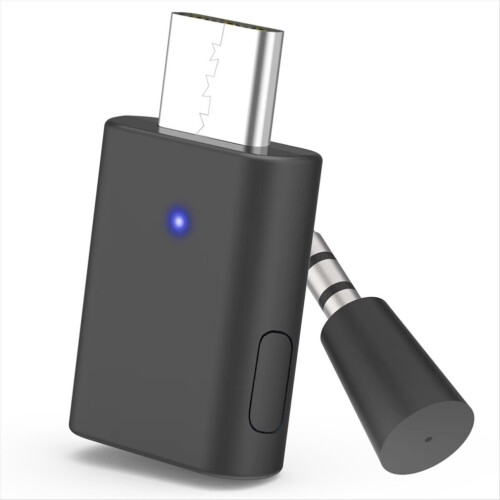 Προσαρμοστικός πομπός Bluetooth 5.2 USB C για υπολογιστή, συμπαγής ασύρματος προσαρμογ