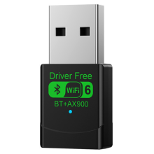 Adattatore USB WiFi 6 AX900 Bluetooth 5.4 con connettività wireless dual band ad alta velocità per PC e laptop