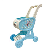 Ensemble de jeu de rôle de chariot de courses pour enfants, idéal pour les tout-petits et offrant une expérience d'achat interactive à la ma