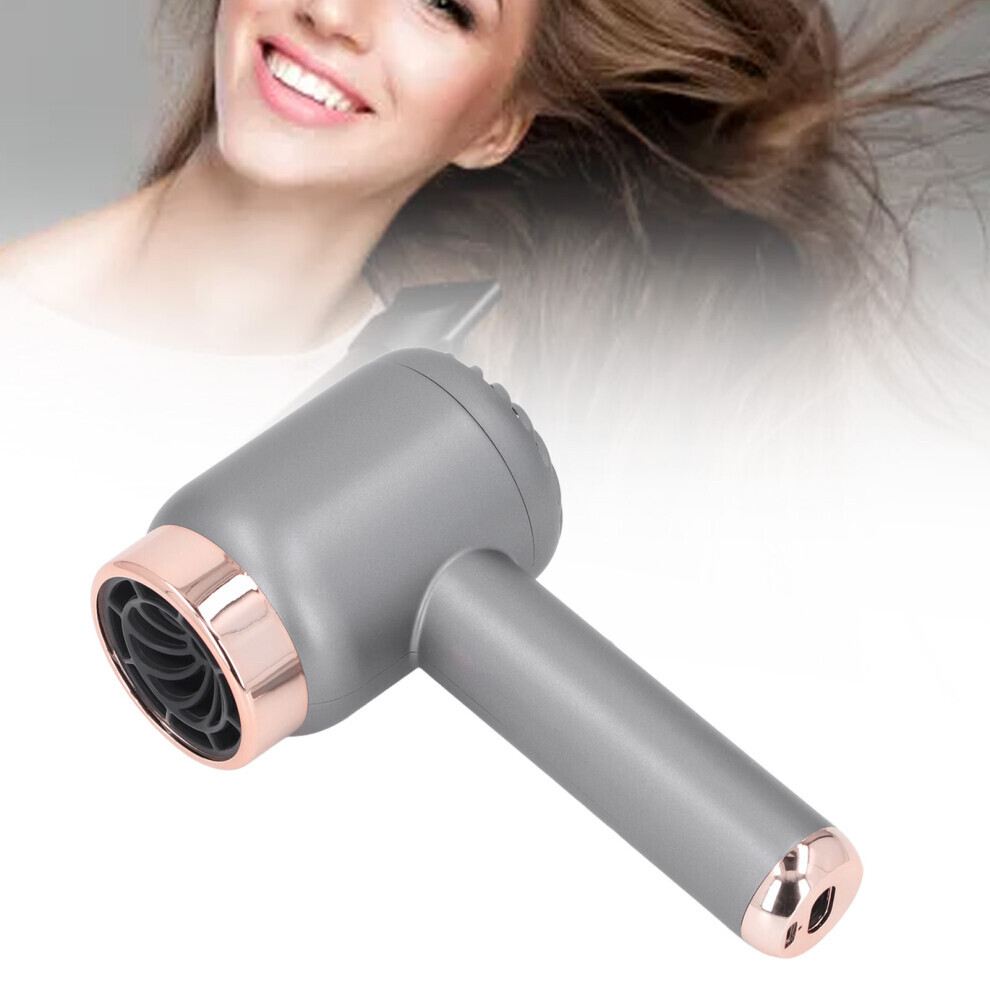 Cordless Ionic Hair Dryer with 1500mAh Battery, Fast Drying Hot and Cold Modes, Lightweight Portable for Home Dorm Travel
