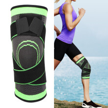 Ginocchiera a compressione traspirante per sport all'aria aperta, protezione per ginocchia, tutore per ginocchia per fitness, corsa e allena