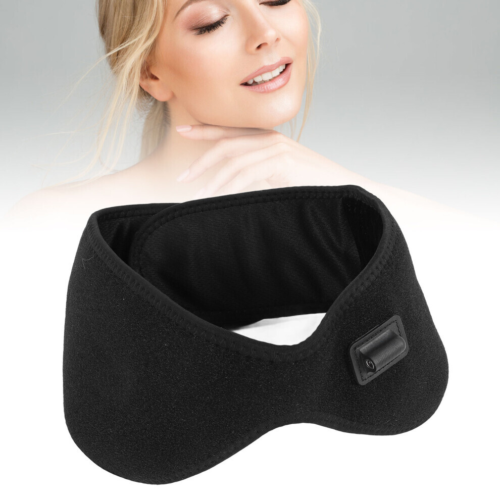 Electric Face Heating Pad with Timer, 3 Heat Settings, 74cm Adjustable Soft Heating Pad for Relaxation and Comfort
