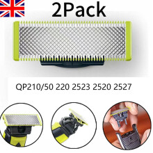 Ersatzklingen für OneBlade QP230/50, Trimmerköpfe aus Edelstahl für eine glatte und präzise Rasur
