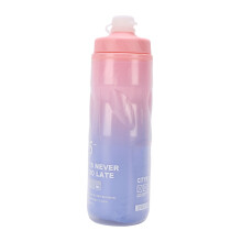 610 ml Fahrrad-Wasserflasche Blau-Pink 9,25 x 2,95 in