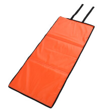 3-teilige wasserdichte Abhakmatte 100 44,5 cm orange-rot