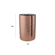 Apollo Copper Wine Cooler Bucket 18 x 12cm