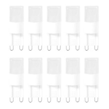 10er-Pack G9 1W LED-Glühbirne, warmweiß 3500K, energiesparende Kapsellampe für Zuhause und Schlafzimmer