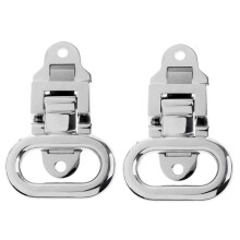 stuks 108 x 81 mm diamantvormige antislip opklapbare masttreden van 316 roestvrij staal voor boten, jachten, campers en caravans.