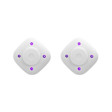 Set van 2 ultraviolette (UV) desinfectielampen voor het toilet met ozonfunctie, geschikt voor huishoudelijk gebruik in de badkamer.