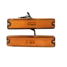 Car Front Bumper Light LED Marker Lights 56001424 for YJ 1987-1995 Turn Signal Light Yellow