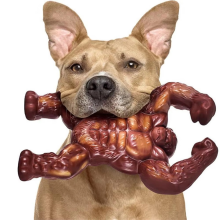 Onverwoestbaar kauwspeelgoed voor honden die graag kauwen, duurzaam en interactief speelgoed van rubber voor middelgrote en grote honden