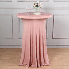 Clúdach Tábla Cóctaile Spandex Dusty Rose 32x43 orlach