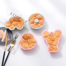 Set di stampi in silicone per uova di Pasqua - Confezione da 2