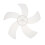 Set van 2 witte plastic ventilatorbladen voor 16-inch ventilatoren 1