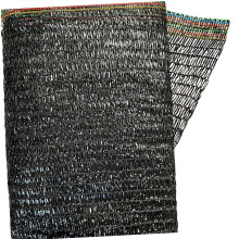 Garten-Schattiernetz 200x300cm Schwarz mit verstärkten Ösen für Gewächshaus und Pflanzenabdeckung