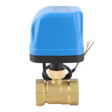 Elektrisches Kugelventil, 2-Wege, 220 V Wechselstrom, Synchronmotor, Schutzart IP54, wasserdicht, für Fluidsysteme