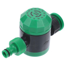 Bewässerungsuhr für den Garten, automatische Bewässerungsuhr, ABS-Kunststoff, 15 cm, Grün, für den Gartenbau