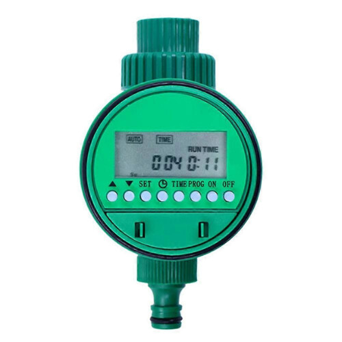 Irrigation Timer with LCD Display, Automatic Electronic Water Controller for Garden & Plant Watering