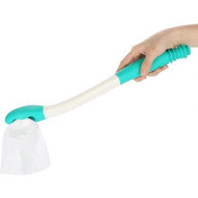 Držiak na toaletný papier s dlhým dosahom pre obmedzenú pohyblivosť, ergonomická pomôcka na samoutieranie