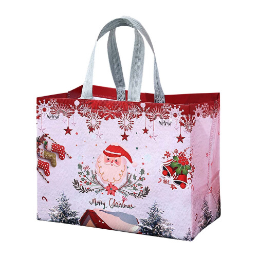 Sacolas de Natal com Alças – Reutilizáveis e Festivas