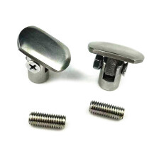 Industrial Grade Universal M8 Thread Steerable Conversion Head for Car Dent Repair, Iron Construction