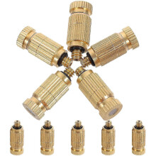 Ugello nebulizzatore in ottone per tubo da giardino, irrigazione agricola, apertura da 0,15 mm