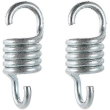 Heavy Duty Steel Tension Spring for Outdoor Hanging Chair, Porch Swing & Hammock (2pcs)