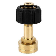 Adapter węża M22-14 mm na 3/4 cala żeński, kompatybilny z myjkami wysokociśnieniowymi, złączka mosiężna i plastikowa