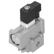 Elektrisches Magnetventil K23JD-10, G3/8 Zoll, 3-Positionen, kompatibel mit K-Serie für hohen Durchfluss