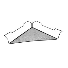 Supporto metallico per piante da balcone, adatto per interni ed esterni, con struttura resistente, ideale per vasi di fiori.