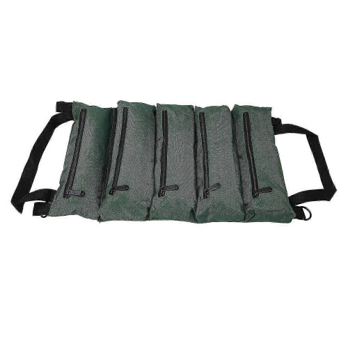Canvas Tool Roll Organizer Bag with Multiple Pockets for Hardware and Repair Tools