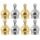 Lamp Finials Light Knobs, Zinc Alloy, 8-Pack, Assorted Colours, Compatible with Table & Floor Lamps 1