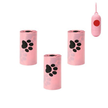 Compostable Dog Poop Bags with Dispenser, Extra Thick Leakproof Lavender Scented Refill Rolls