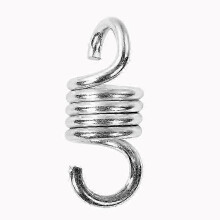 Hammock Spring Hook 500kg Max Load for Garden Porch Swing Hanging Chair, Zinc Plated