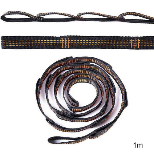 Yoga Straps Hammock Rope 1m Length 2.5cm Width 300kg Capacity Polyester