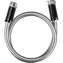 Kurzer Metall-Gartenschlauch (90 cm), Anschluss aus Edelstahl 304 für Luftentfeuchter, Schlauchaufroller-Verlängerung, Wohnmobil & Camping