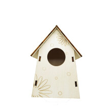 Wooden DIY Bird House Kit 10ml