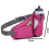 Running Water Bottle Hydration Belt with Hiking Walking Waist Pack Reflective Adjustable-n 1